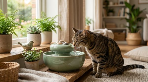 Top 5 fontaines silencieuses pour chats : guide d'achat